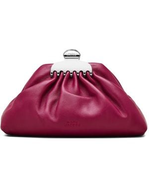 Marc Jacobs Small Claw Clip Clutch Bag - Purple
