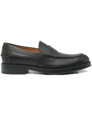 Tod's レザーローファー - ブラック