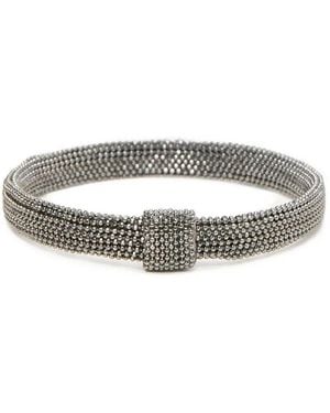 Peserico Bracelet Punto Luce En Chaîne - Grey