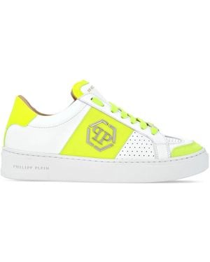 Philipp Plein Pp Kicks ローカットスニーカー - イエロー