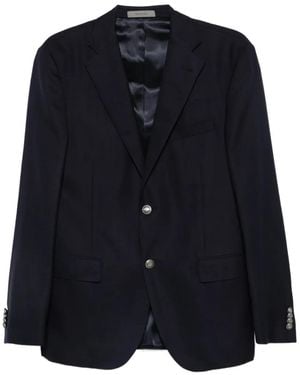 Corneliani Einreihige Academy Light Jacke - Blau