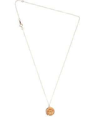 Alighieri Collar The Aries Medallion - Blanco