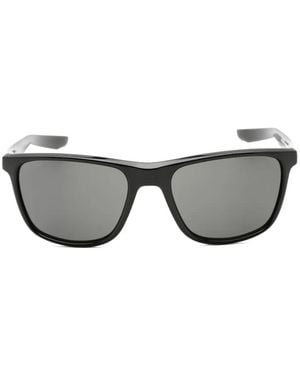 Nike Essential Endeavour Rectangle-Frame Sunglasses - Grey