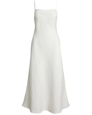 Polo Ralph Lauren ノースリーブ リネンドレス - ホワイト