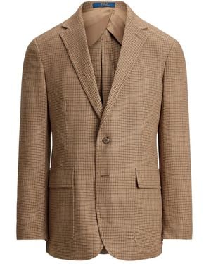 Polo Ralph Lauren Polo Modern Fit Plaid Blazer - Brown