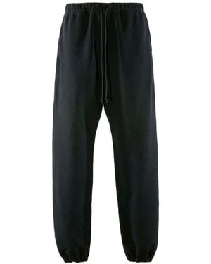 Monokemade X Takashi Murakami Flower-Jacquard Track Pants - Black