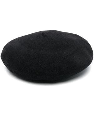 Maison Margiela Berretto Con Dettaglio Cuciture - Nero