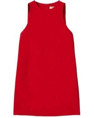 Twinset A-Line Sleeveless Dress - Red