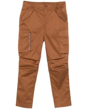Ralph Lauren Ankle Cargo Trousers With Functional Pockets - Brown