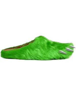 Bravest Studios X Youngboy Never Broke Again Mules Bear Claw - Green