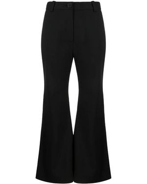 By Malene Birger Carass Flared Trousers - Black