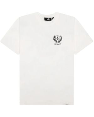 Represent Crest-Embellished T-Shirt - White