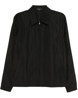 James Perse Zipped Lightweight Jacket - Black
