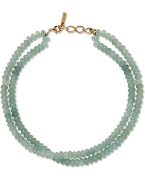 Jennifer Behr Collana Veronica Con Quarzo - Verde