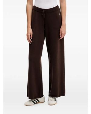 Juicy Couture Drawstring-Fastening Logo-Detail Track Trousers - Black