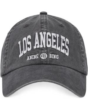 Anine Bing Jeremy Baseball Cap Los Angeles University - Grey