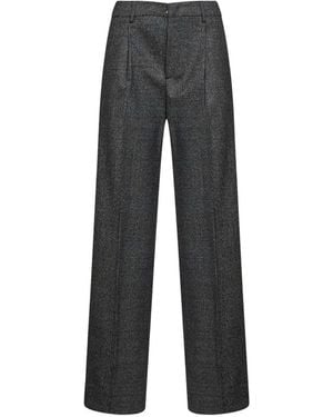 PT Torino Prince Of Wales Pants - Gray