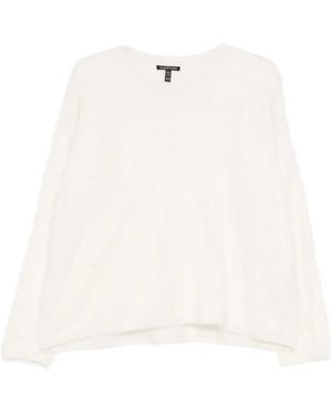 Eileen Fisher Jersey De Manga Larga - Neutro