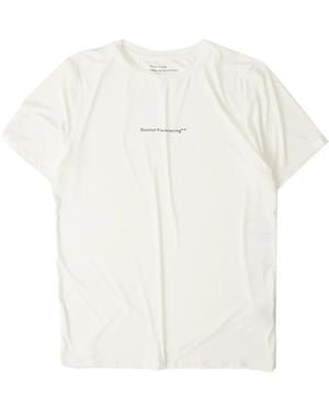 District Vision Logo-Print T-Shirt - White