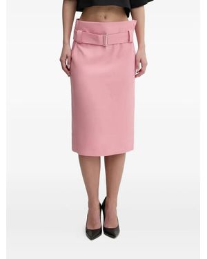 スカート MSGM Woman Skirt Pink 3841MDD06257113 12 Skirts for women: long, maxi, mini, denim - MSGM Official