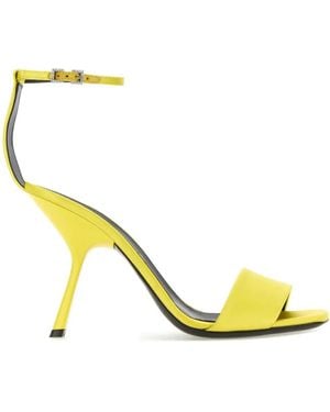 Sergio Rossi Evangelie 110Mm Open-Toe Sandals - Metallic