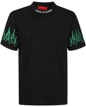 Vision Of Super プリント Tシャツ - ブラック