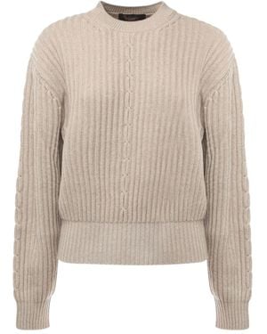 Loro Piana Jersey de cachemira - Neutro