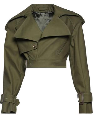 Wardrobe NYC Belted Trench - Green