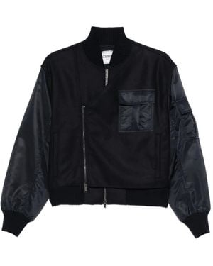 Iceberg Zip Pocket Jacket - Black