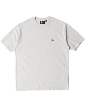 by Parra Logo Embroidery T-Shirt - White