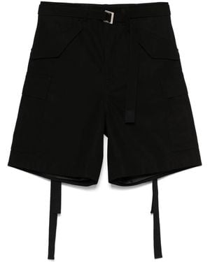 sacai カーゴ　ショーツ　サイズ2 ブラック メンズ Sacai カーゴショーツ | オンラインセールは最大24%オフ | Lyst
