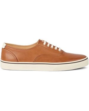 Brunello Cucinelli Sneakers aus Kalbsleder - Braun