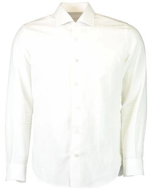 Eleventy Camisa de manga larga - Blanco