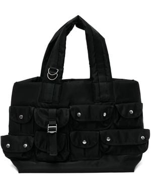 Sacai Pockete Tote Bag Large in Black for Men | Lyst