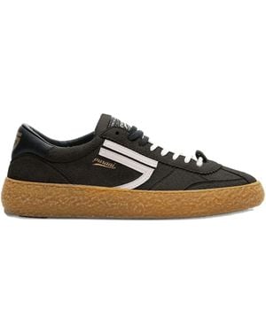 PURAAI Stripe-Detail Trainers - Black
