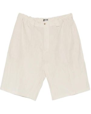 Willy Chavarria Toluca Elasticated Shorts - White