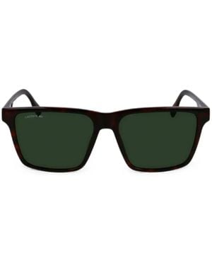 Lacoste Lunettes De Soleil À Monture Carrée - Green