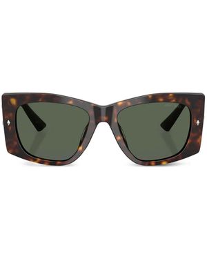 Jimmy Choo Gabi Logo Sunglasses - Green