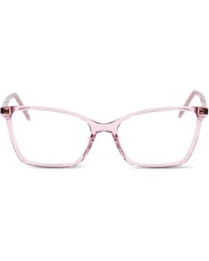 Marc Jacobs Square-Frame Glasses - Natural