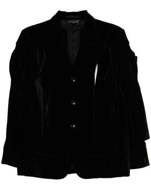 Comme des Garçons Cut-Out Blazer - Black