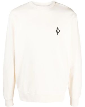 Marcelo Burlon Abracadabra クルーネック スウェットシャツ - ホワイト