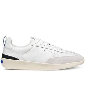 Geox Gxrn-02 Suede Panel Trainers - White