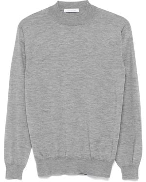 Cruciani Fine-Knit Jumper - Grey