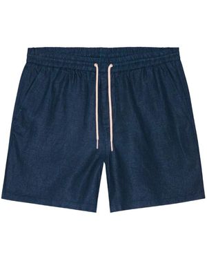 NN07 Badeshorts mit Kordelzug - Blau