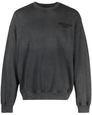 Just Cavalli Heart-Print Cotton Sweatshirt - Grey