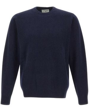 MC2 Saint Barth Regent Lambswool Crewneck - Blue