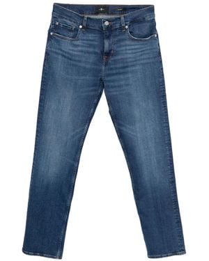 7 For All Mankind Five-Pocket Jeans - Blue