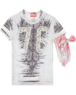DIESEL T-dana Tシャツ - ホワイト