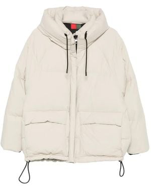 SEA WING Hooded Padded Jacket - White