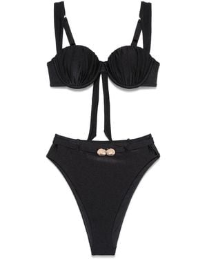Noire Swimwear Bikini Onyx - Negro